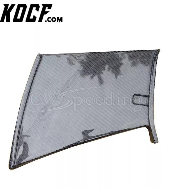 CARBON FIBER REAR SPOILER REAR WING TRUNK SPOILER SIDE PANEL WITHOUT LETTERS FOR 2006-2007 SUBARU IMPREZA 9