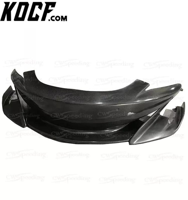 600LT STYLE DRY CARBON FIBER FRONT BUMPER FOR 2017-2019 MCLAREN 540 570S