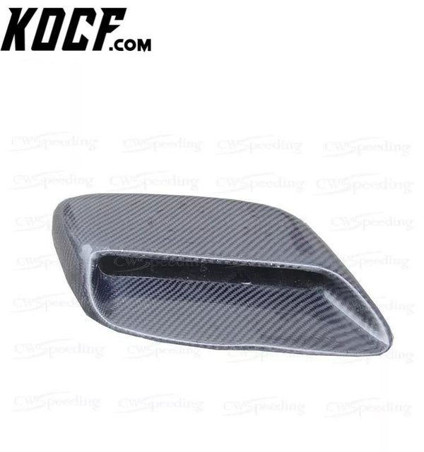 CARBON FIBER FRONT BUMPER SIDE VENTS FOR 2000-2002 HONDA IMPREZA 7