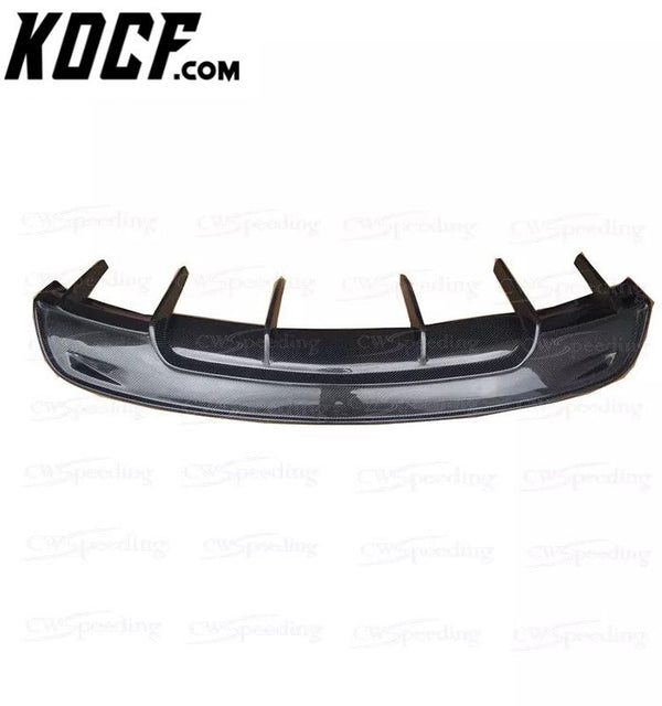 R STYLE CARBON FIBER REAR DIFFUSER REAR BUMPER LIP REAR LIP FOR TESLA MODEL S