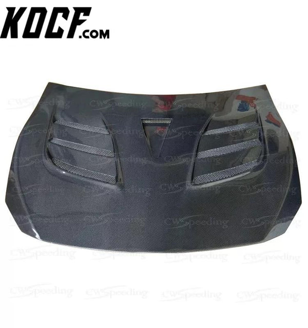 VAR STYLE CARBON FIBER ENGINE HOOD BONNET FOR 2012-2015 SUBARU BRZ