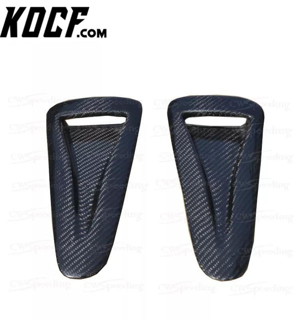 CARBON FIBER ENGINE HOOD VENTS FOR NISSAN GTR R35