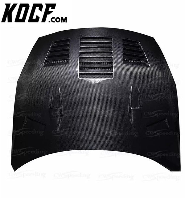 GT STYLE CARBON FIBER ENGINE HOOD BONNET FOR NISSAN GTR R35