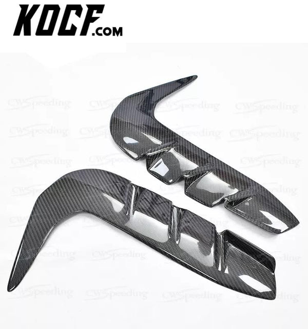 OEM STYLE CARBON FIBER FRONT FENDER VENT PANEL FOR 2021-2022 TOYOTA GR86