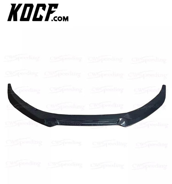 S STYLE CARBON FIBER FRONT BUMPER LIP FRONT LIP FOR JAGUAR XF
