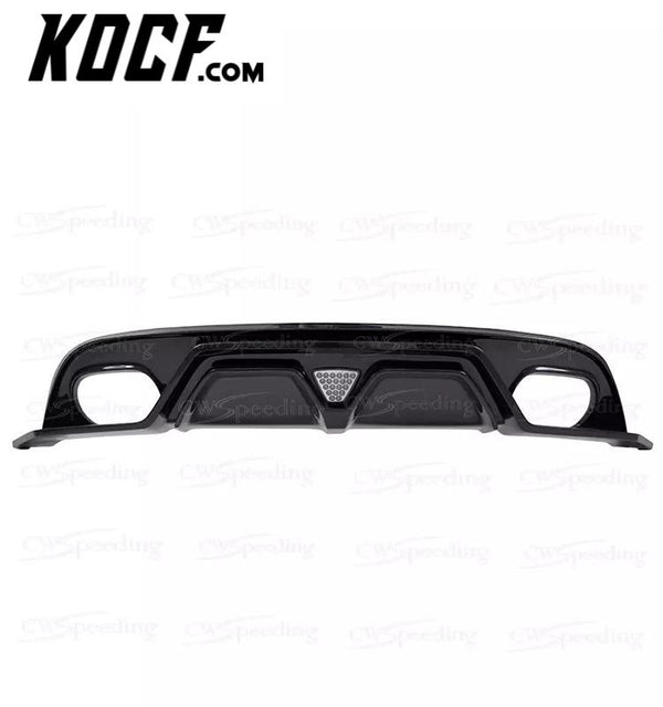 CA STYLE CARBON FIBER REAR BUMPER LIP REAR DIFFUSER(T-4) FOR JAGUAR F-TYPE