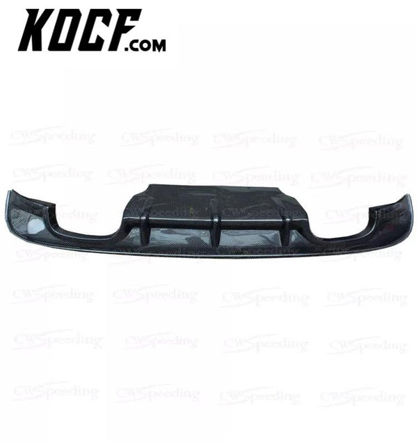 A STYLE CARBON FIBER REAR BUMPER LIP REAR DIFFUSER FOR 2016 JAGUAR XE BODY KIT