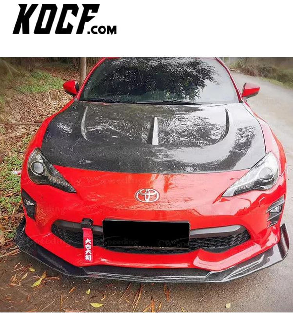 CARBON FIBER ENGINE HOOD BONNET FOR 2019-2022 TOYOTA GT86