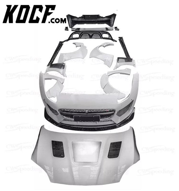 CA STYLE HALF CARBON FIBER BODY KIT FOR JAGUAR F-TYPE