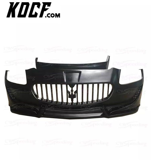 FD STYLE FIBER GLASS FRONT BUMPER FOR 2004-2008 MASERATI QUATTROPORTE