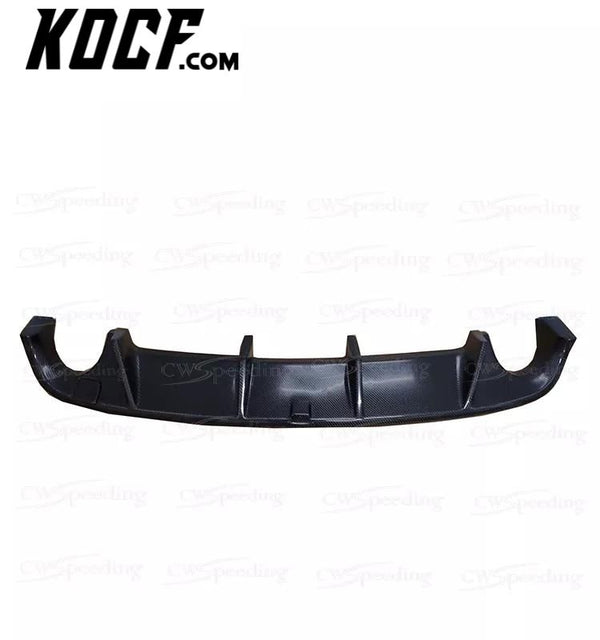 STYLE CARBON FIBER REAR BUMPER LIP REAR DIFFUSER (T-4)FOR VW GOLF 6 GTI FOR VOLKSWAGEN GOLF 6