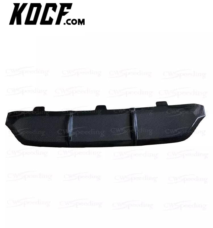 2019-2020 CARBON FIBER REAR BUMPER LIP REAR DIFFUSER FOR VW PASSAT CC ...