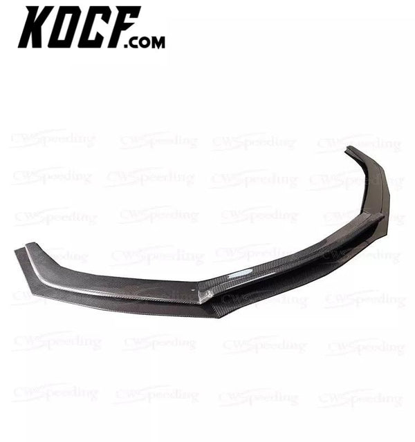 KT STYLE CARBON FIBER FRONT BUMPER LIP FRONT LIP FOR VW SCIROCCO R BODY KIT