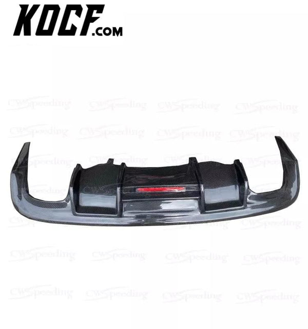 2013-2016 KARB STYLE CARBON FIBER REAR BUMPER LIP REAR DIFFUSER (T-4) FOR VW PASSAT CC