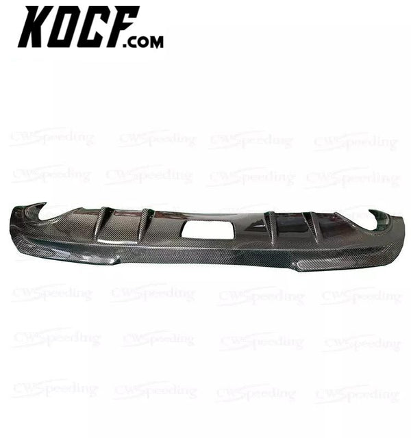 2008-2014 CARBON FIBER REAR BUMPER LIP REAR DIFFUSER FOR INFINITI G37 COUPE