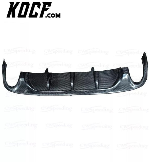 2009-2012 J STYLE CARBON FIBER REAR BUMPER LIP REAR DIFFUSER FOR VW PASSAT CC