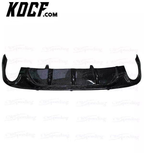 2009-2012 CARBON FIBER REAR BUMPER LIP REAR DIFFUSER (T-2) FOR VW PASSAT CC 3.6