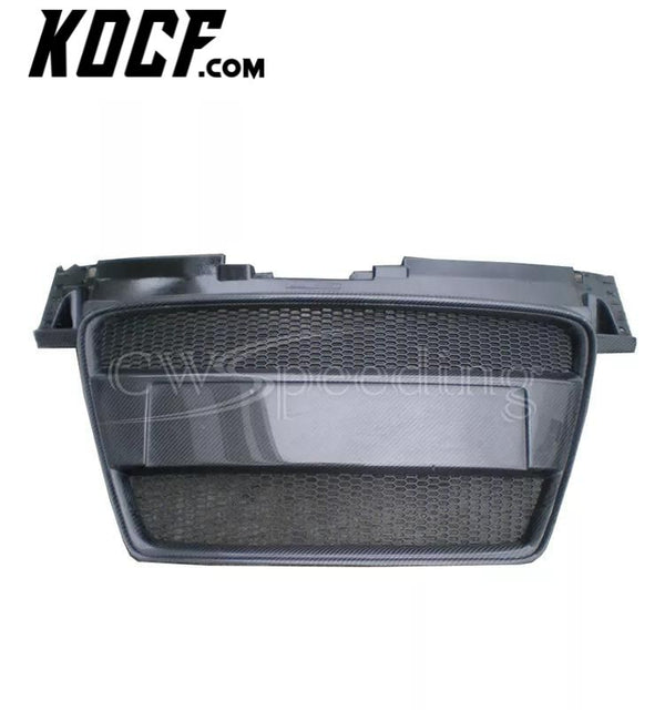 CARBON FIBER FRONT BUMPER GRILLE FRONT GRILLE FOR AUDI TT MK2