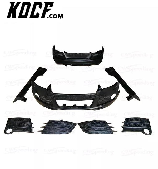 R8 STYLE FIBER GLASS BODY KIT FOR 2008-2014 AUDI TT MK2