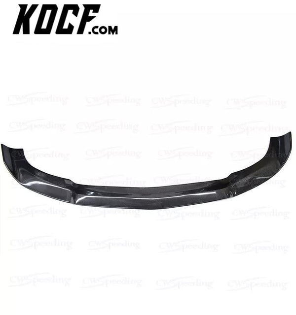 BAR STYLE CARBON FIBER FRONT LIP FOR 2010-2013 MERCEDES-BENZ E-CLASS W212 BODY KIT