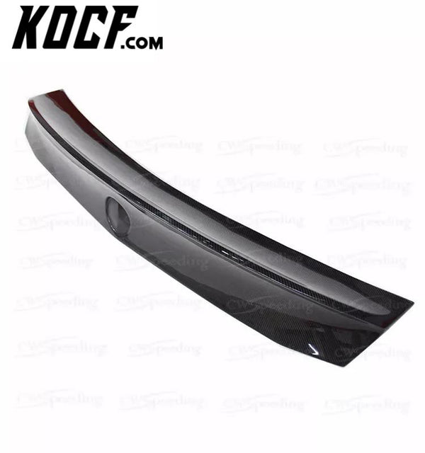 WA STYLE CARBON FIBER REAR SPOILER REAR WING TRUNK SPOILER FOR MERCEDES-BENZ E-CLASS W212 BODY KIT