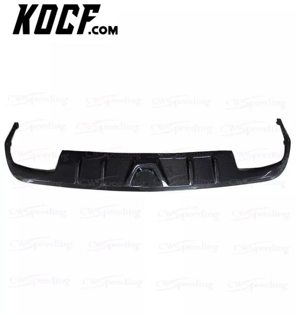 2010-2013 DTM STYLE CARBON FIBER REAR BUMPER LIP REAR DIFFUSER FOR MERCEDES-BENZ E-CLASS W207 C207