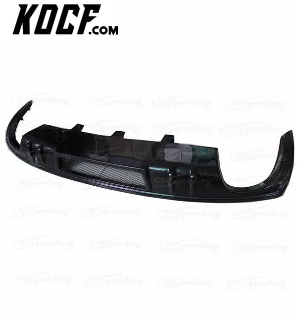 2009-2011 DTM STYLE CARBON FIBER REAR BUMPER LIP REAR DIFFUSER (T-4)FOR AUDI A5 4D