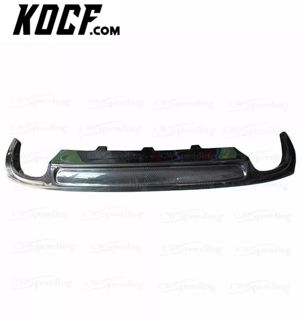 2009-2011 S5 STYLE CARBON FIBER REAR BUMPER LIP REAR DIFFUSER(T-4) FOR AUDI A5 4D