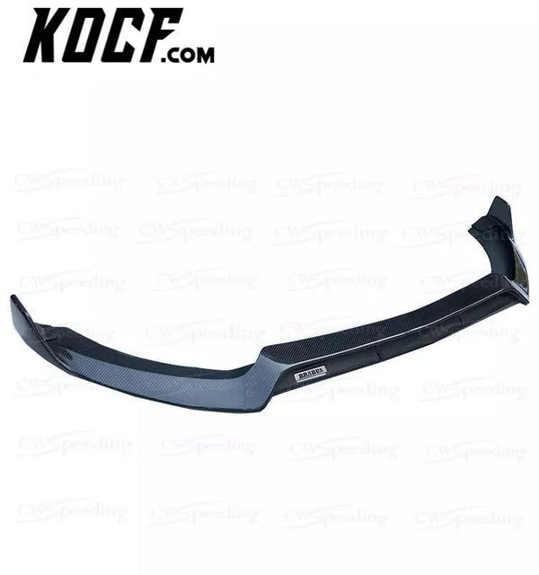 B STYLE CARBON FIBER FRONT BUMPER LIP FRONT LIP FOR MERCEDES-BENZ C-CLASS W205 C180 C200 C260 SPORT