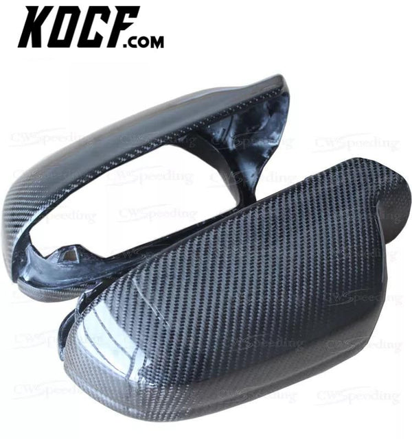 2013-2015 REPLACEMENT STYLE CARBON FIBER SIDE MIRROR COVER FOR AUDI A4L B9