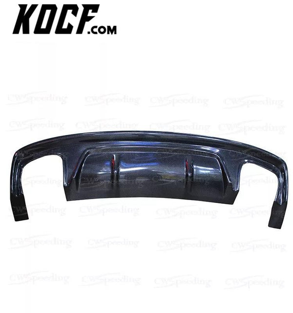 2013-2015 RG STYLE CARBON FIBER REAR BUMPER LIP REAR DIFFUSER FOR AUDI A4L B9 SPORT BODY KIT