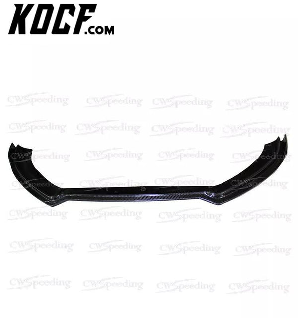 2009-2012 HM STYLE CARBON FIBER FRONT BUMPER LIP FRONT LIP FOR AUDI A4L B8 BODY KIT