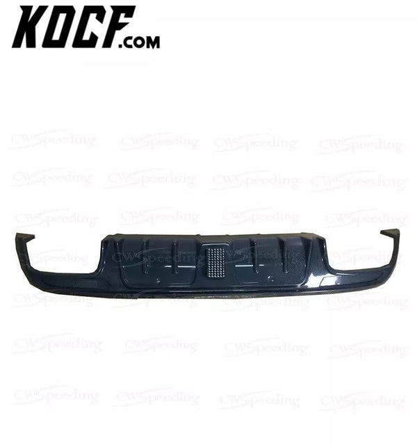 BR STYLE CARBON FIBER REAR BUMPER LIP REAR DIFFUSER FOR 2015-2016 MERCEDES-BENZ W205 C180 C200 C260