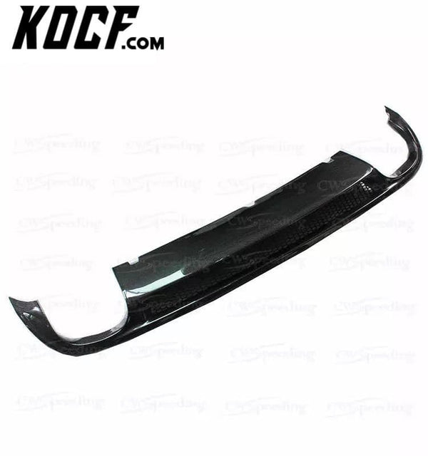 CARBON FIBER REAR BUMPER LIP REAR DIFFUSER FOR AUDI A6 C6 SLINE