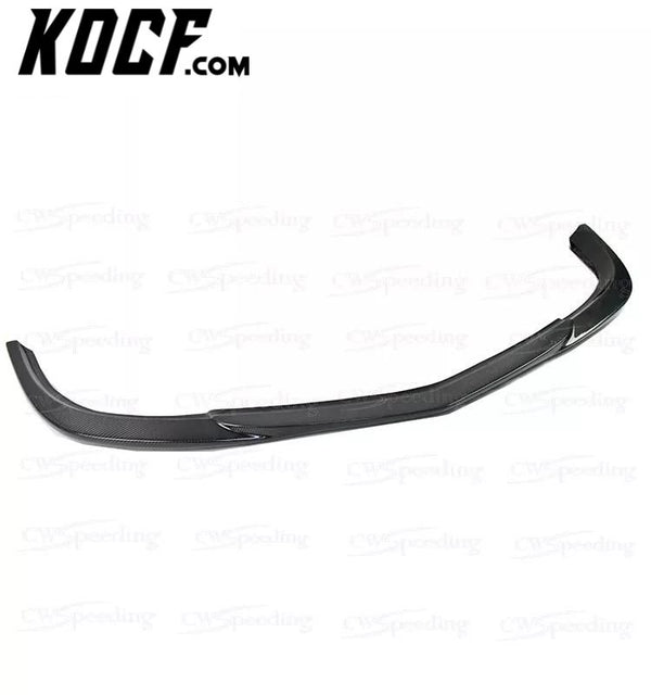 2012-2014 AMG STYLE CARBON FIBER FRONT BUMPER LIP FRONT LIP FOR MERCEDES-BENZ C-CLASS W204 C63 BODY KIT