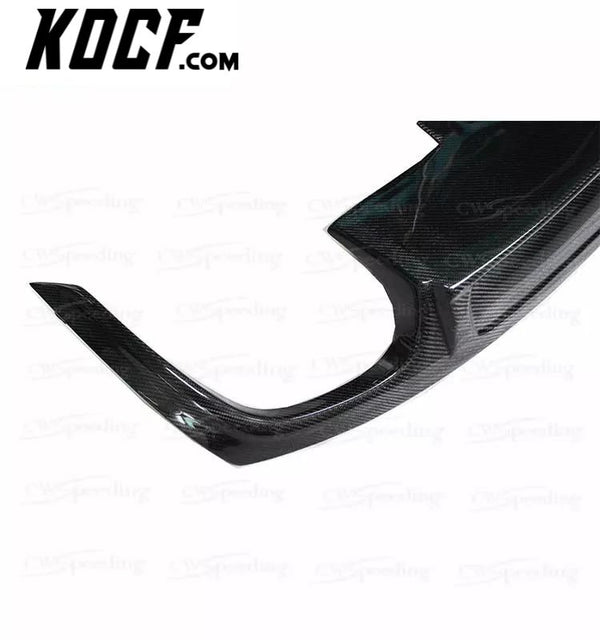 2012-2016 S5 STYLE CARBON FIBER REAR BUMPER LIP REAR DIFFUSER(T-4) FOR AUDI A5 4D