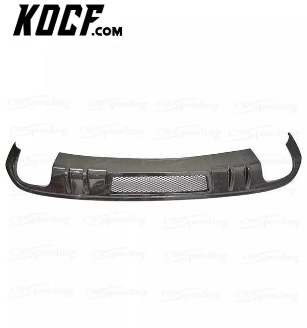 2009-2011 DTM STYLE CARBON FIBER REAR BUMPER LIP REAR DIFFUSER FOR AUDI A5 COUPE 2D