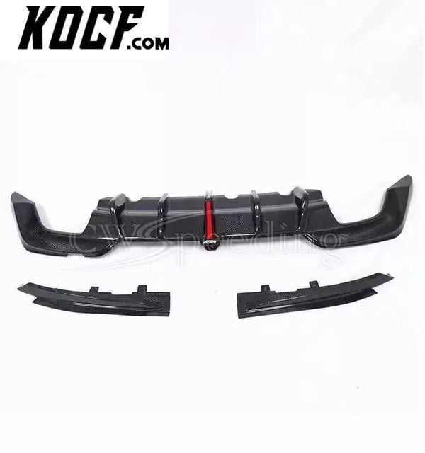 KA STYLE CARBON FIBER REAR BUMPER LIP REAR DIFFUSER FOR 3 SERIES BMW G20 BODY KIT