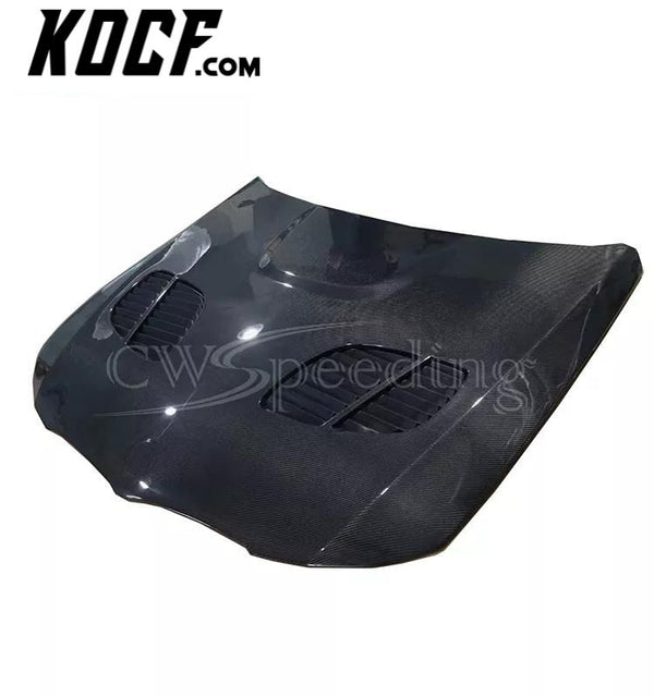 2005-2008 DTM STYLE CARBON FIBER ENGINE HOOD BONNET FOR BMW 3 SERIES E90