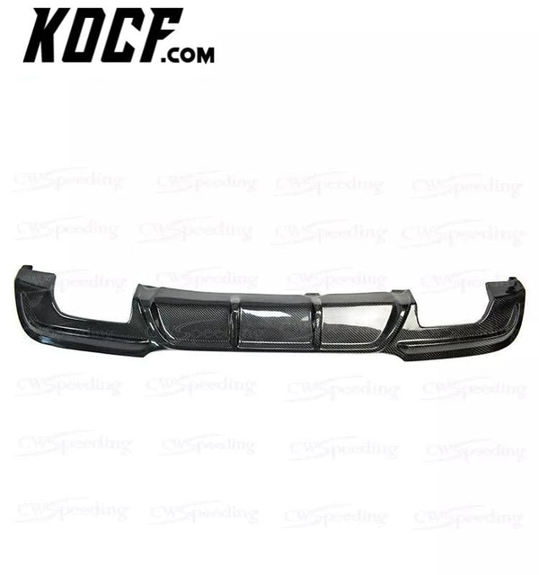 CARBON FIBER REAR LIP REAR BUMPER LIP REAR DIFFUSER(4-T) FOR BMW 3 SERIES E90 MT