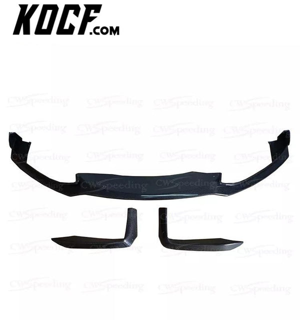 CC STYLE CARBON FIBER FRONT BUMPER LIP FRONT LIP SPOILER FOR BMW 4 SERIES F32 F36