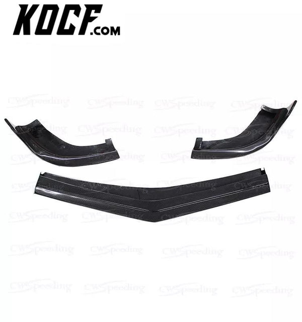 2012-2014 CARBON FIBER FRONT BUMPER LIP FRONT LIP FOR MERCEDES-BENZ CLS-CLASS W218