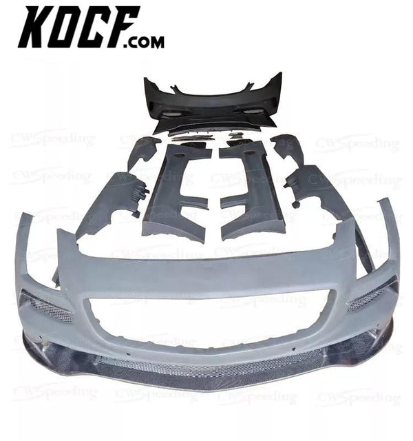 BS STYLE FIBER GLASS BODY KIT FOR 2011-2014 MERCEDES BENZ SLS-CLASS R197 AMG