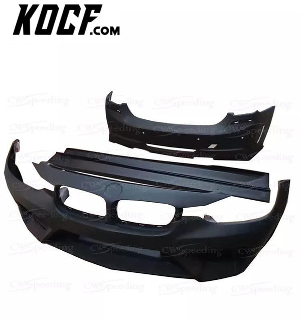 ROW STYLE FIBER GLASS BODY KIT FOR BMW F30 F35 FRONT BUMPER REAR BUMPER SIDE SKIRTS