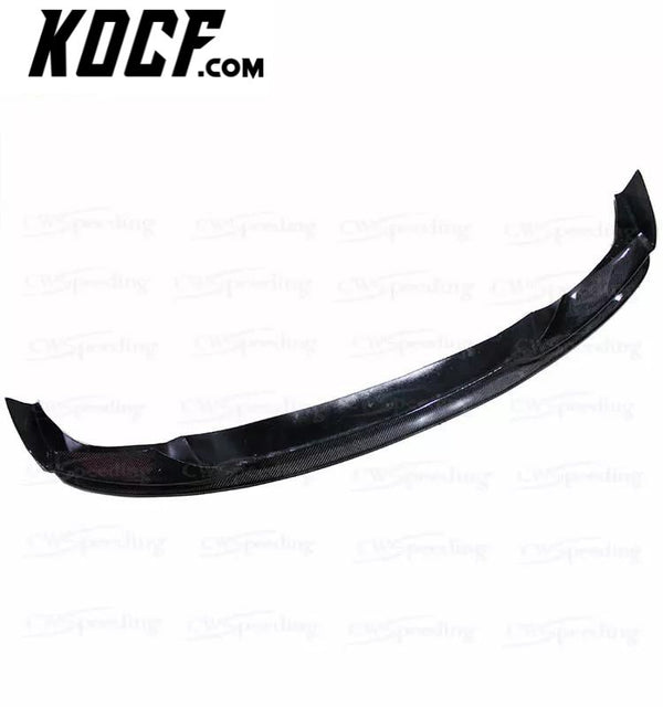 3D STYLE CARBON FIBER FRONT BUMPER LIP FRONT LIP SPOILER FOR BMW 5 SERIES F10 MT BUMPER