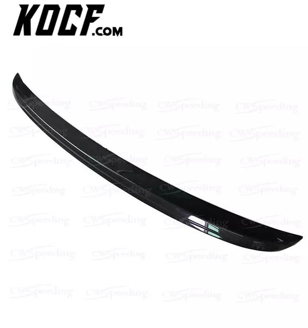 M5 STYLE CARBON FIBER REAR ROOF SPOILER REAR WING FOR BMW 5 SERIES E60