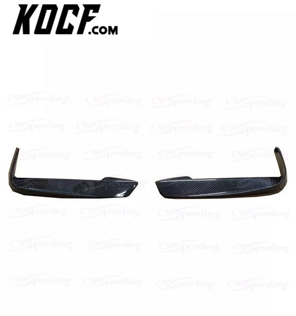 MAD STYLE CARBON FIBER FRONT BUMPER CANARD FOR BMW 3 SERIES F30 F35 BODYKIT