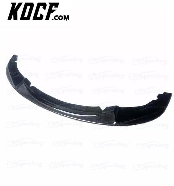 CARBON FIBER FRONT LIP FOR 2012-2014 BMW 1 SERIES F20 M135I (ONLY FOR M-TECH BUMPER)