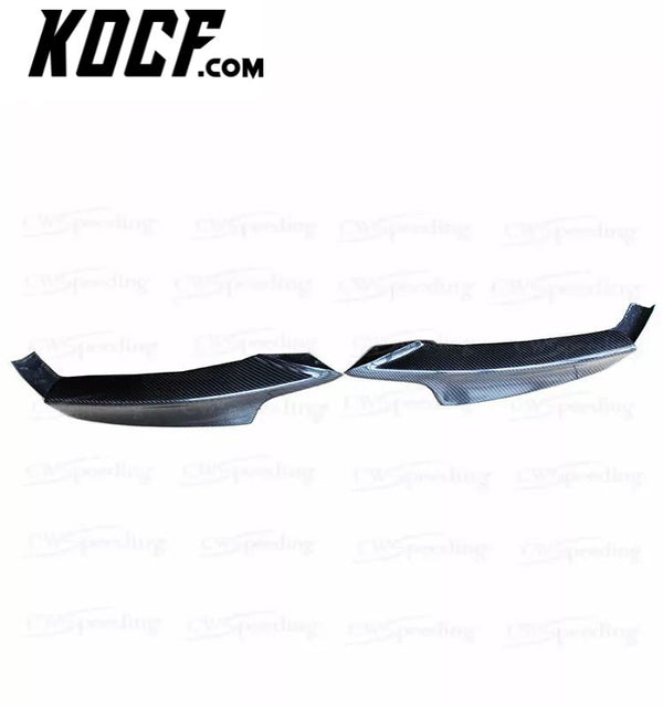 MP STYLE CARBON FIBER FRONT BUMPER CANARDS FOR BMW 3 SERIES F30 F35 BODYKIT