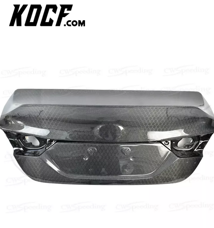 Carbon Fiber Trunk Boot Lid Compatible For 2018-2024 Toyota Camry